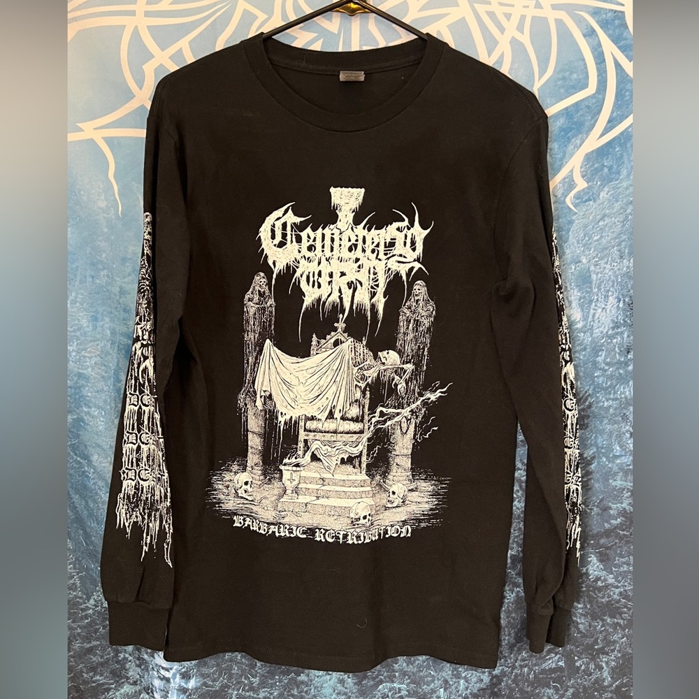 Cemetery Urn Death Metal Longsleeve Band Shirt